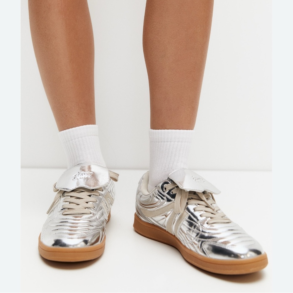 Silver Women's Sneakers